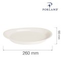 Półmisek owalny Dove 260x180 mm